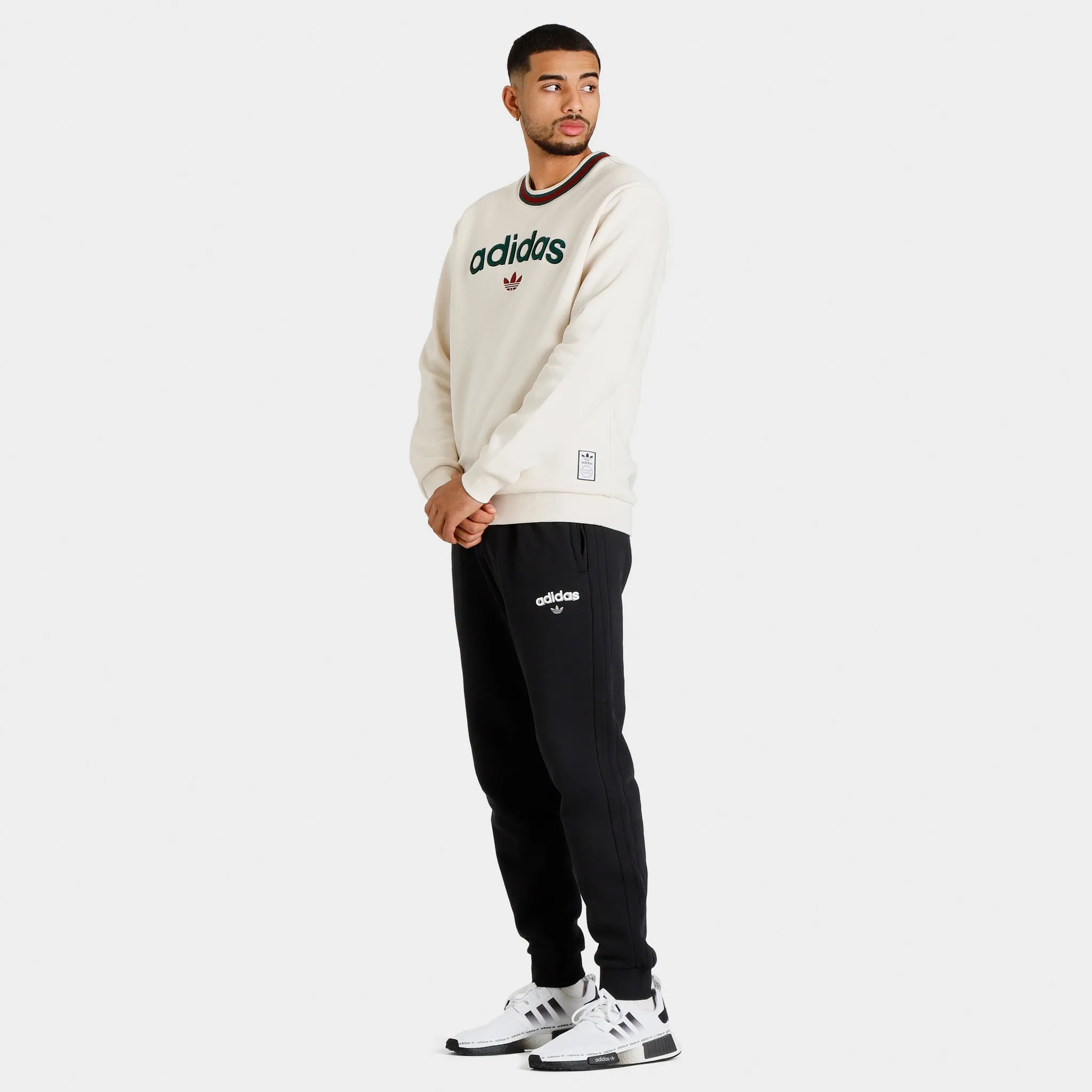 adidas Collegiate Crewneck Wonder White / Wonder White