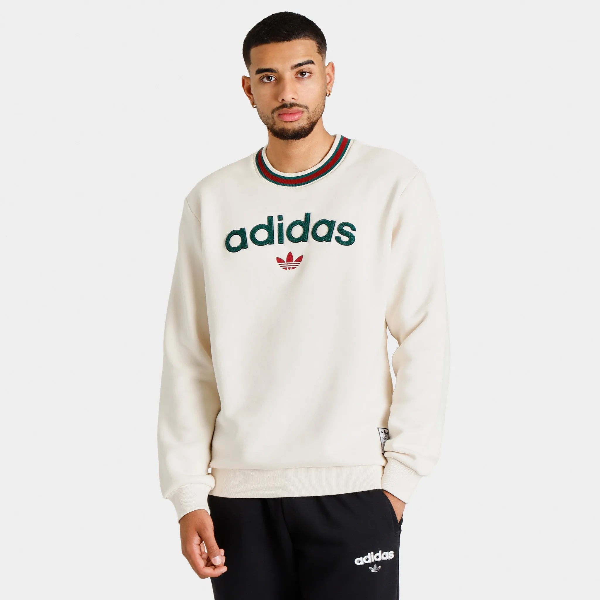 adidas Collegiate Crewneck Wonder White / Wonder White