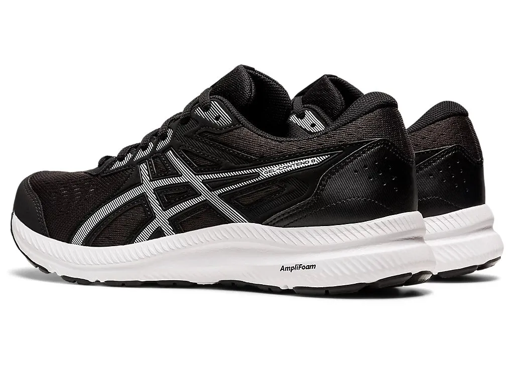 Asics Women's Trainers | Gel Contend 8 | Black/White