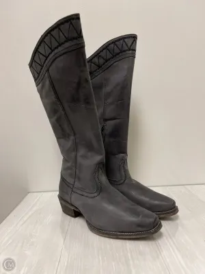 Boots Western By Roper In Grey, Size: 7.5
