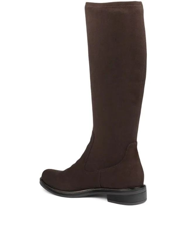Caprice Women's Tall Stretch Boots- Brown
