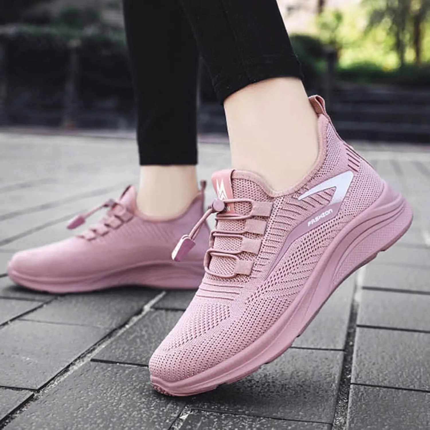 Comfort Lightweight Breathable Sneakers for Women Breathable Mesh Slip on Walking Shoes Comfort Diabetic Shoe