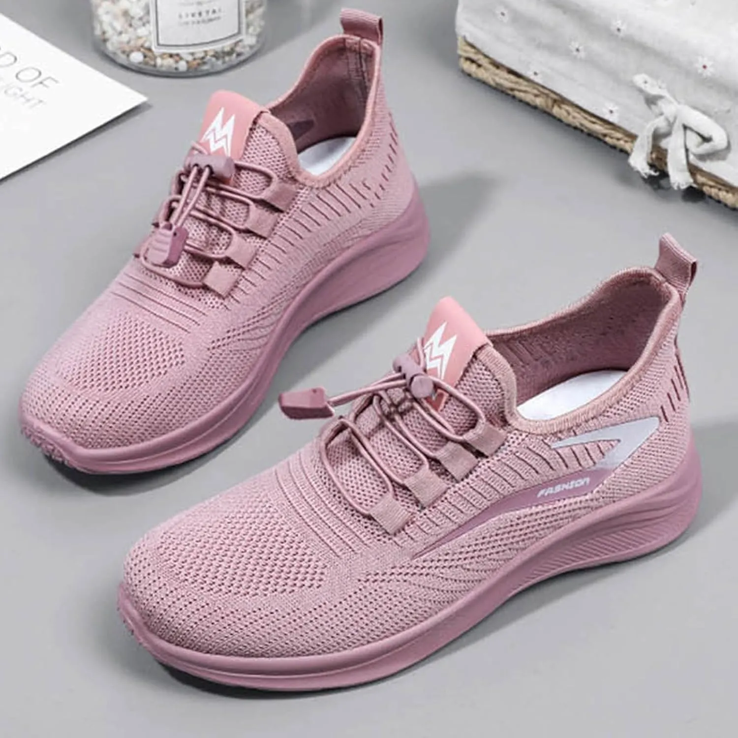 Comfort Lightweight Breathable Sneakers for Women Breathable Mesh Slip on Walking Shoes Comfort Diabetic Shoe