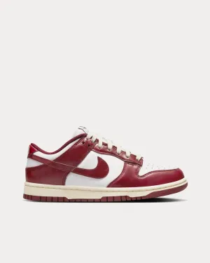 Dunk Low Team Red / White Low Top Sneakers