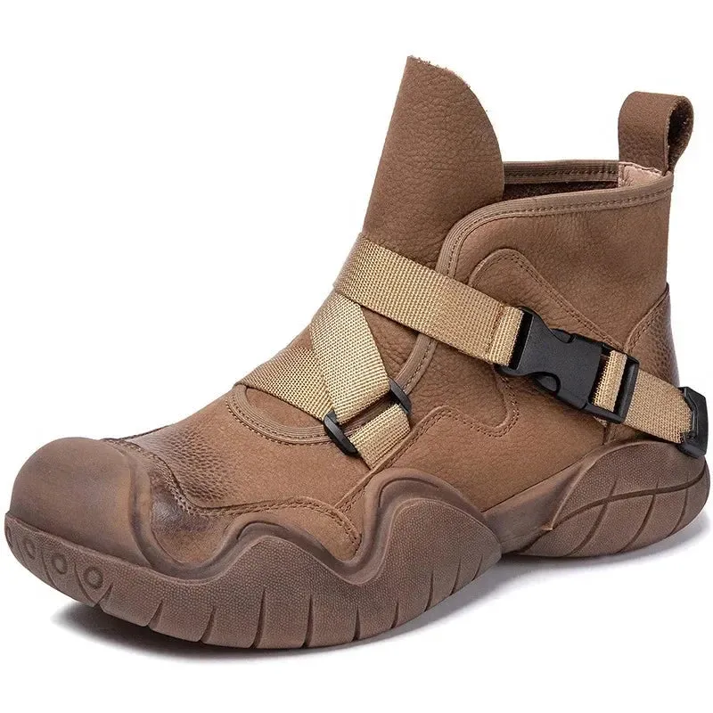 Ethnic Flats Suede Boots