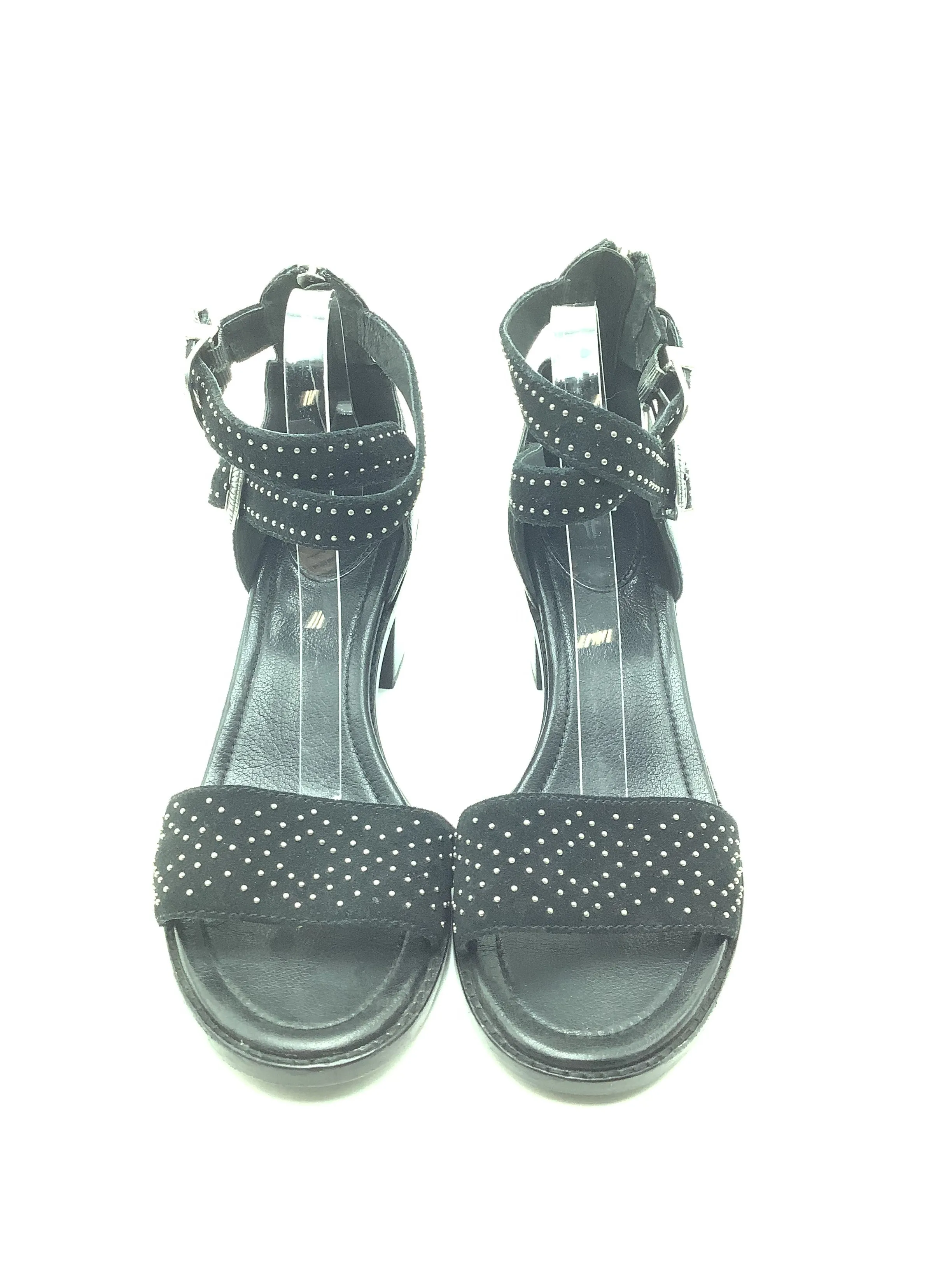 Frye Brielle Sandal Leather Black Size: 11
