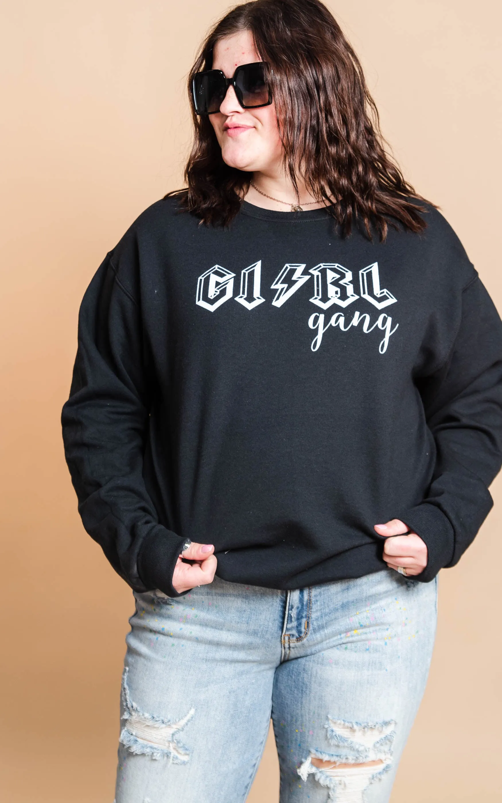 Girl Gang Lightning Sweatshirt* - Final Sale