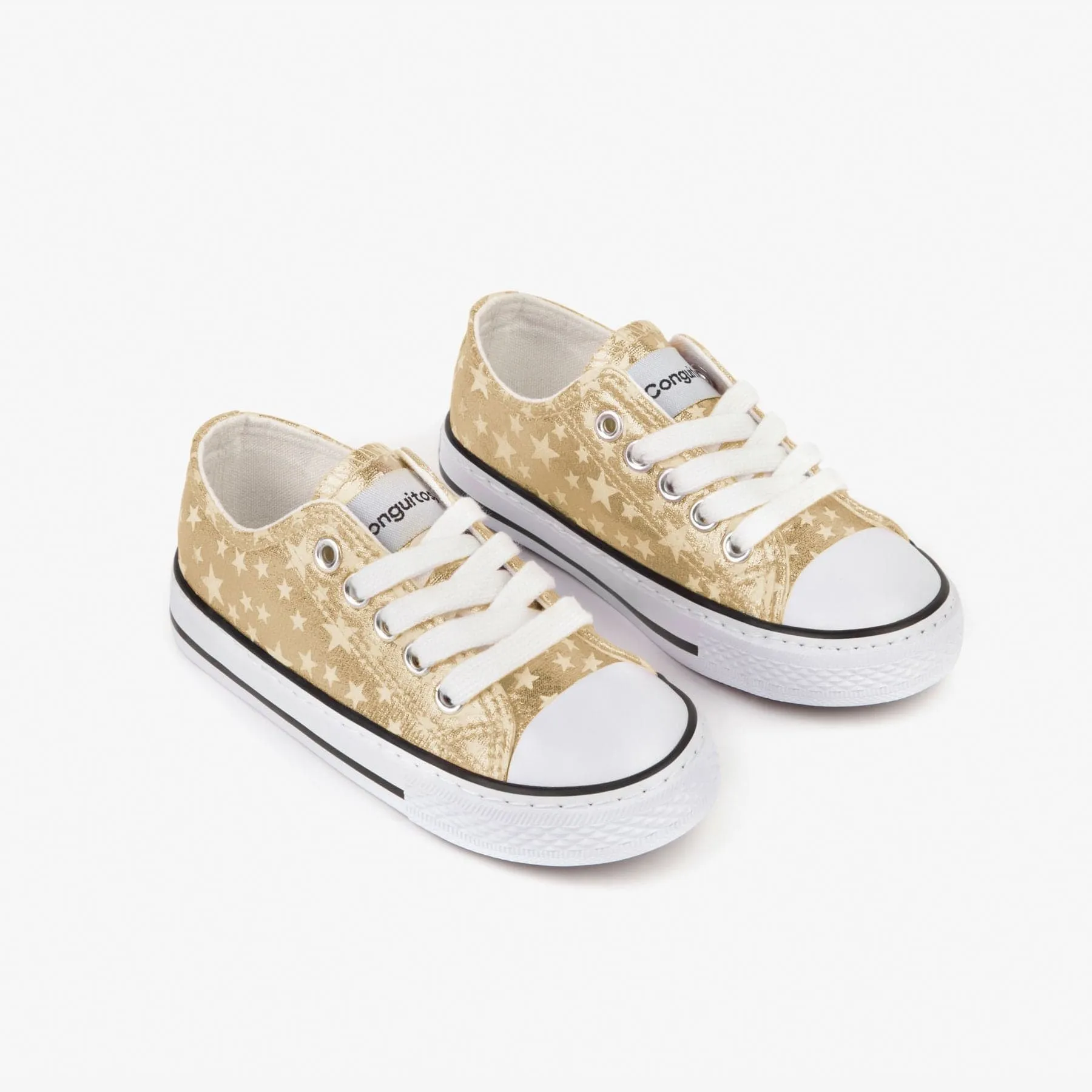 Girl's Platinum Stars Sneakers