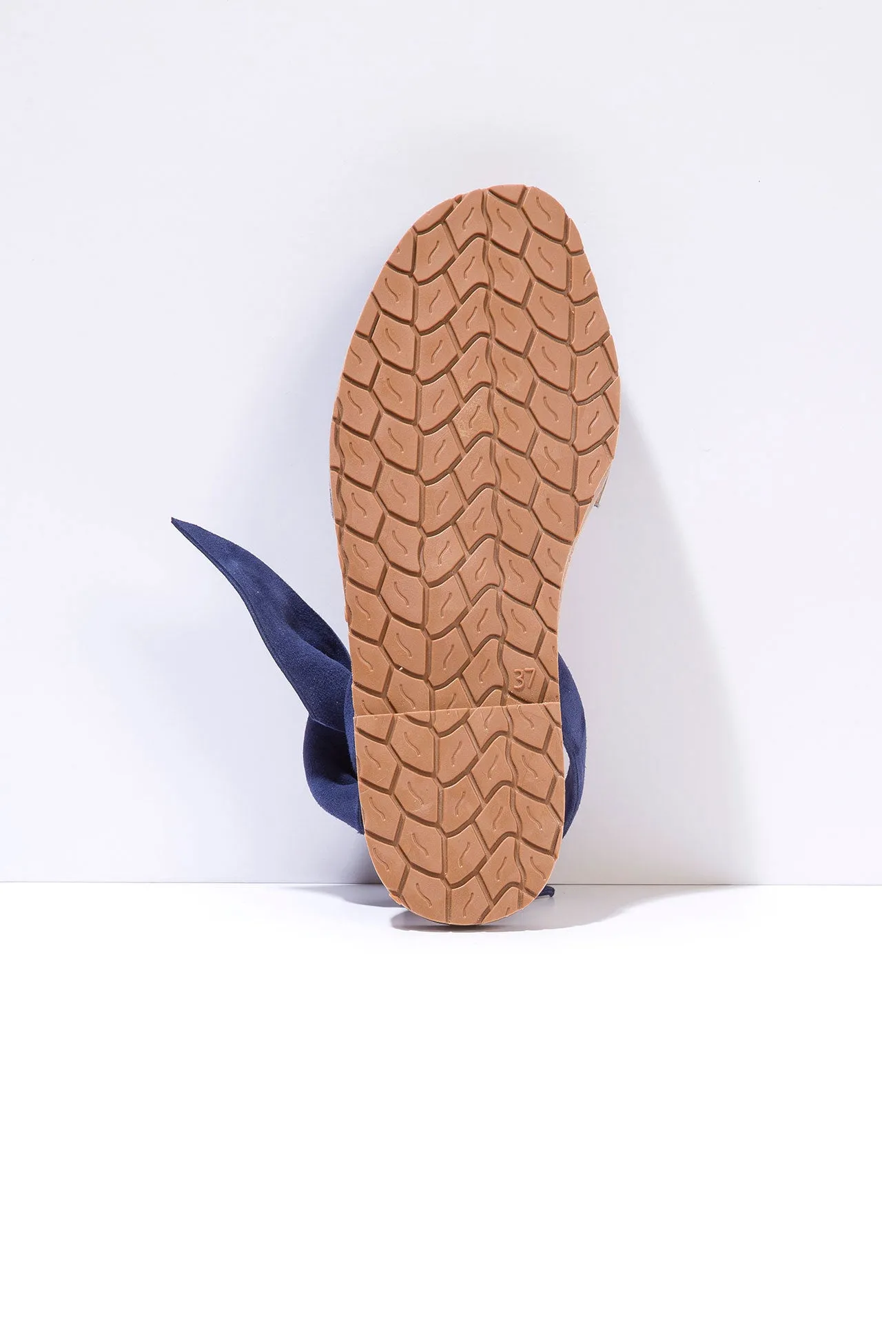 Indigo Isabel - Big Bow Menorcan sandals
