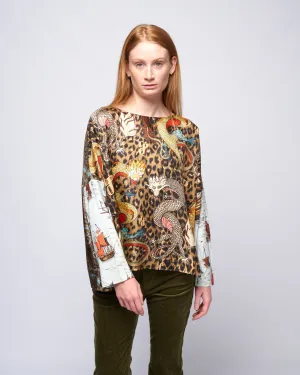janine - mix dragons panthere fauve