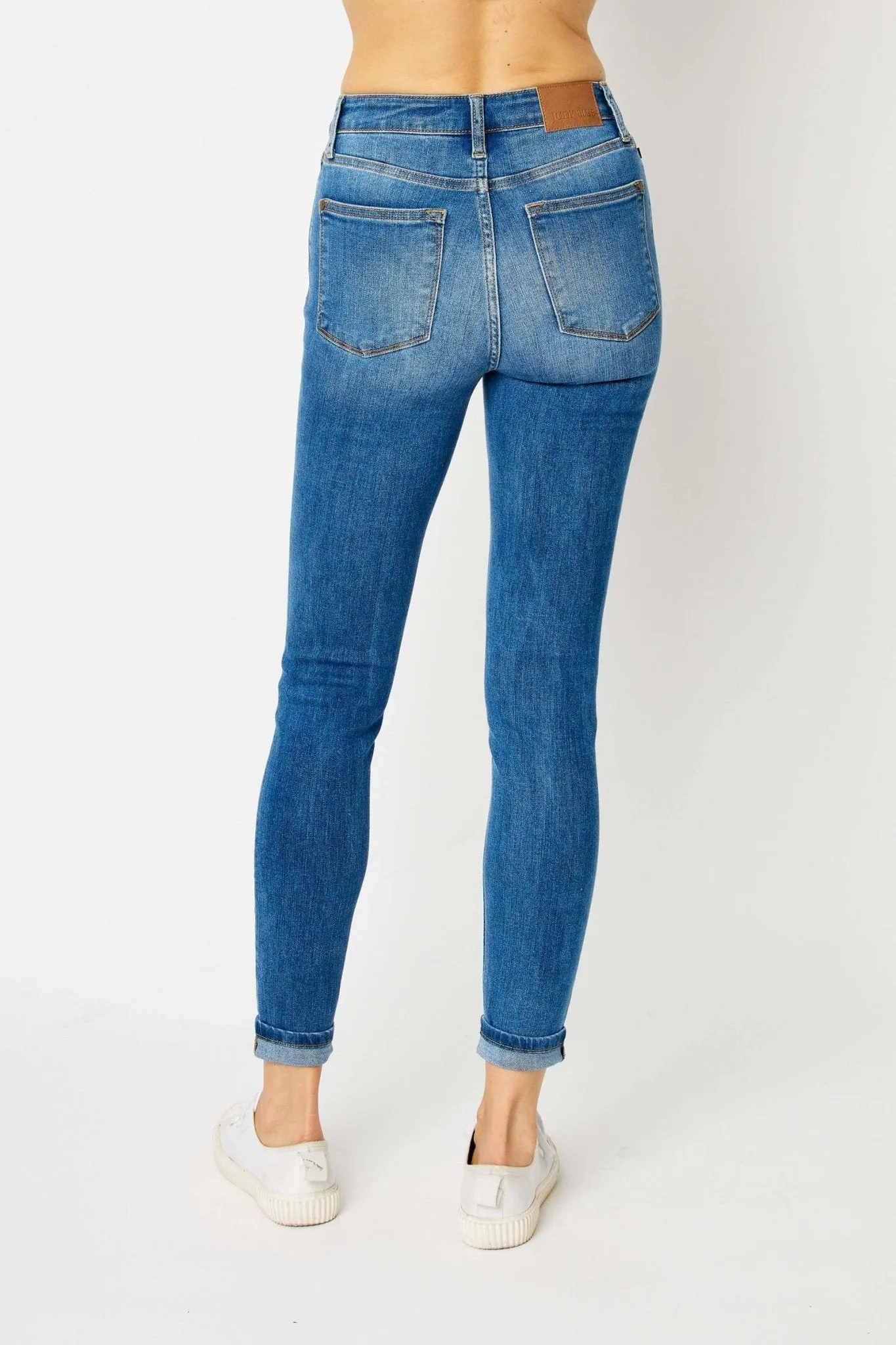 Kaylie Cuffed Skinny Jeans *FS