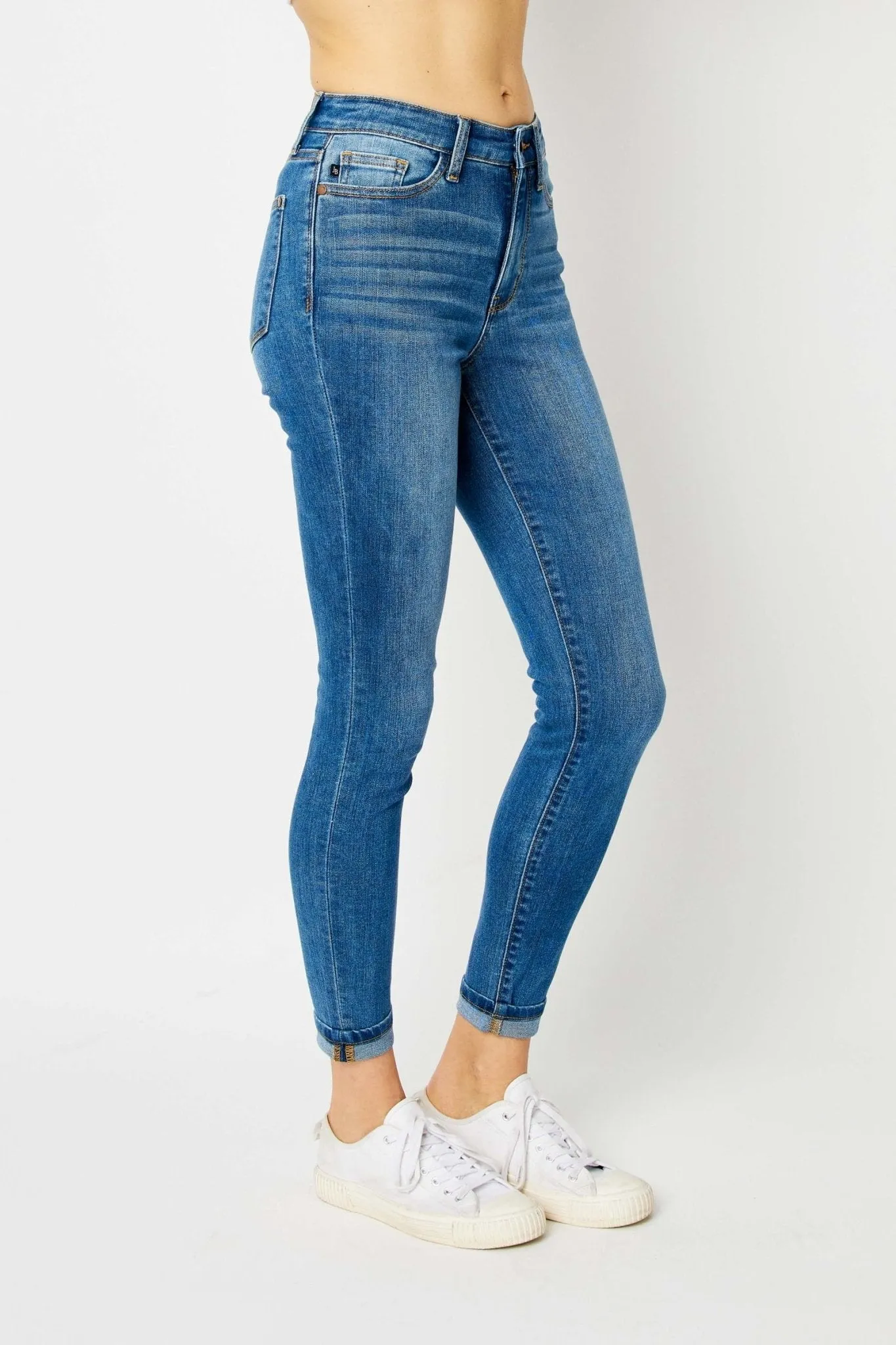 Kaylie Cuffed Skinny Jeans *FS