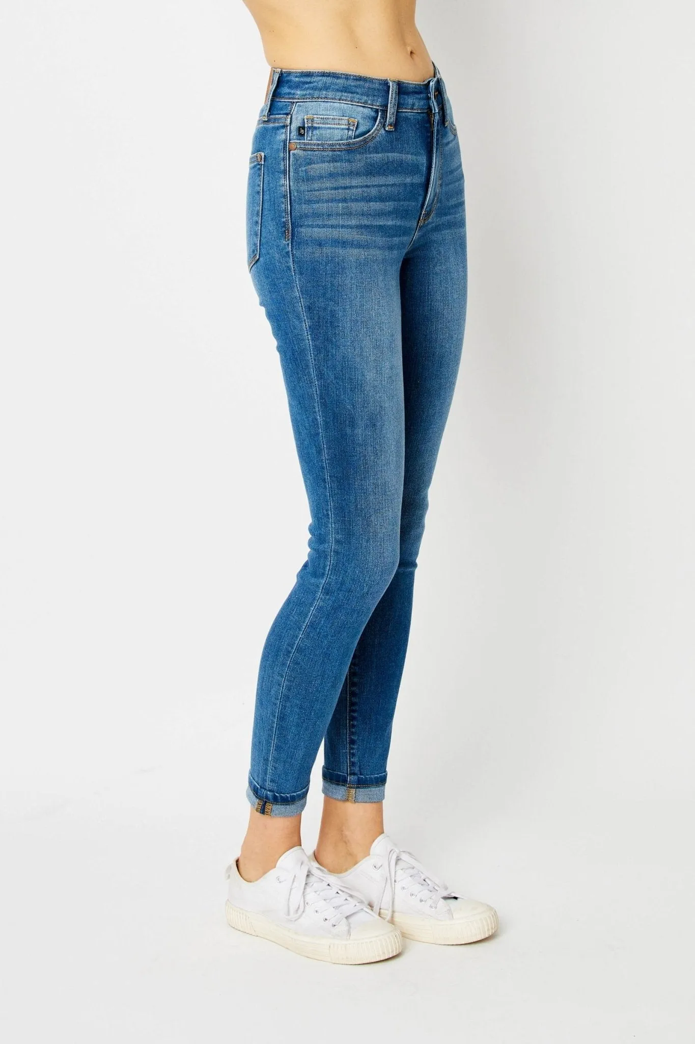 Kaylie Cuffed Skinny Jeans *FS
