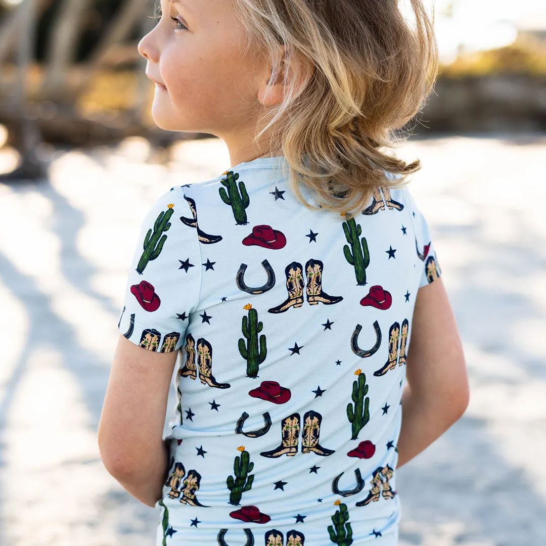 Kids Bamboo PJ Set - Tiny Rodeo