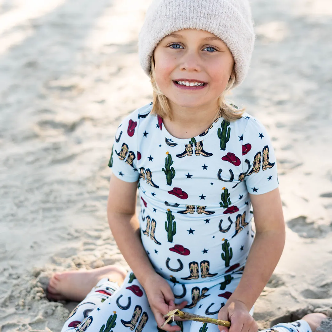Kids Bamboo PJ Set - Tiny Rodeo