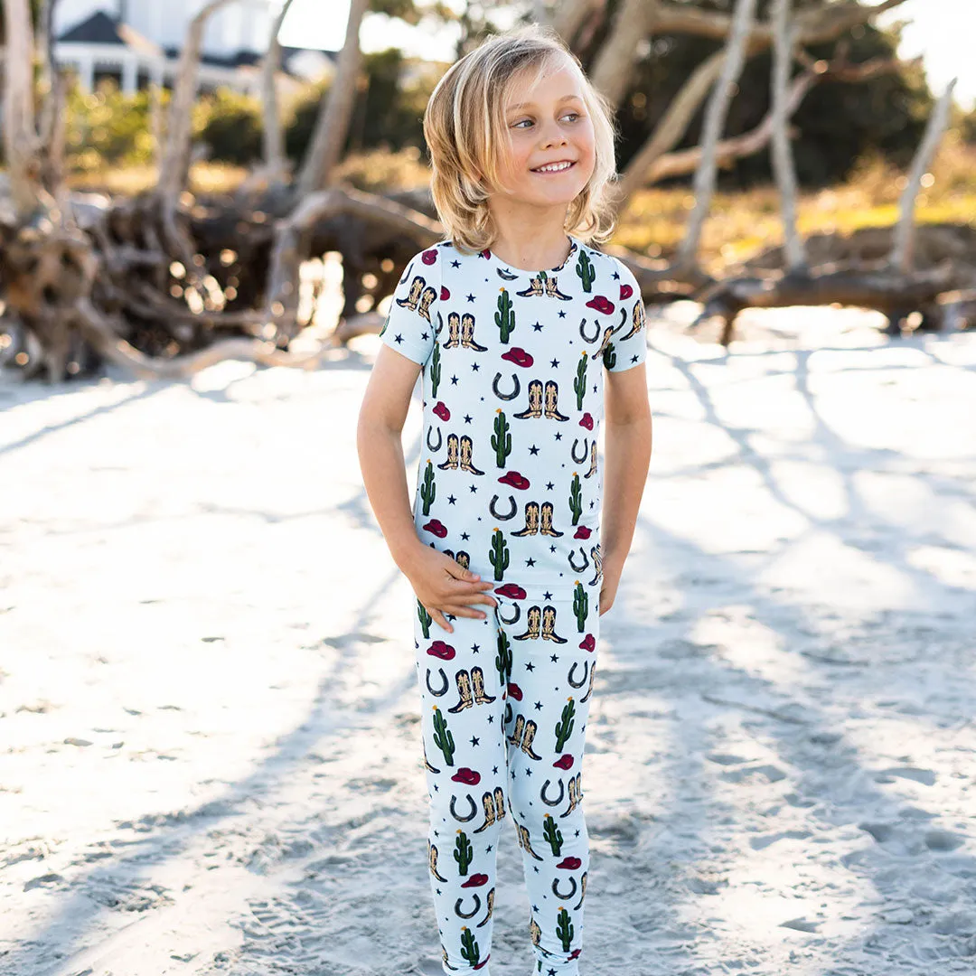 Kids Bamboo PJ Set - Tiny Rodeo
