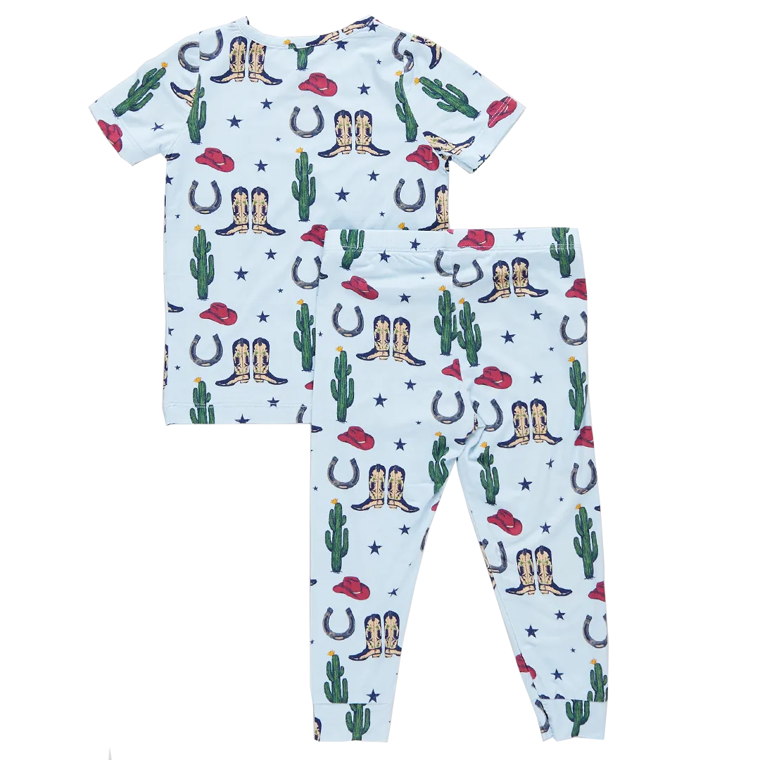 Kids Bamboo PJ Set - Tiny Rodeo