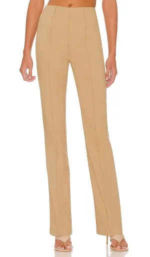 L'Academie Acton Pant in Tan