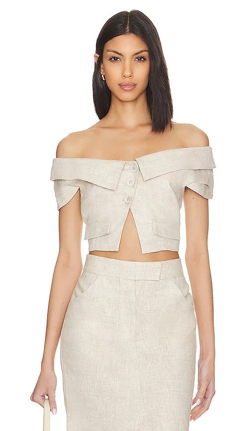 L'Academie Orsina Top in Neutral