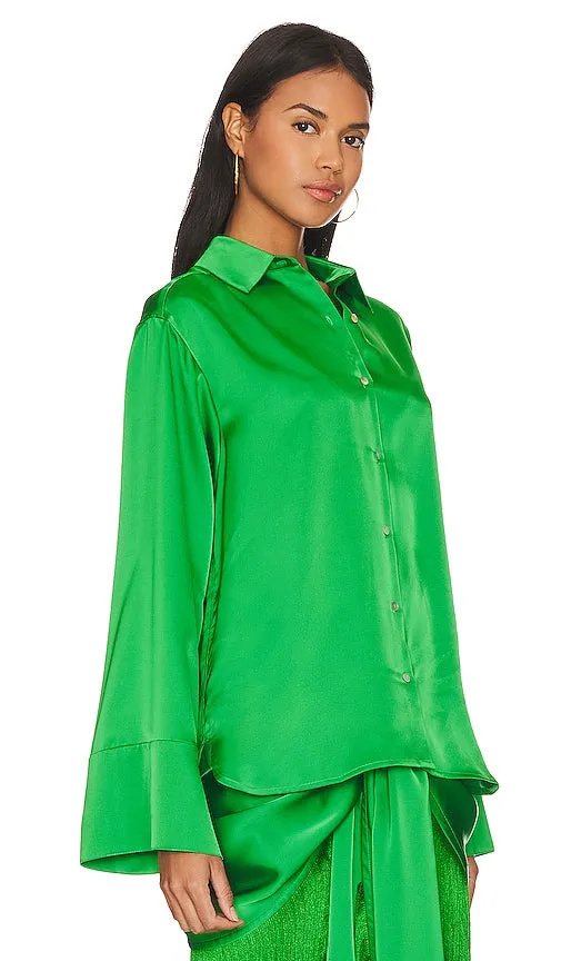 L'Academie Pixie Shirt in Green