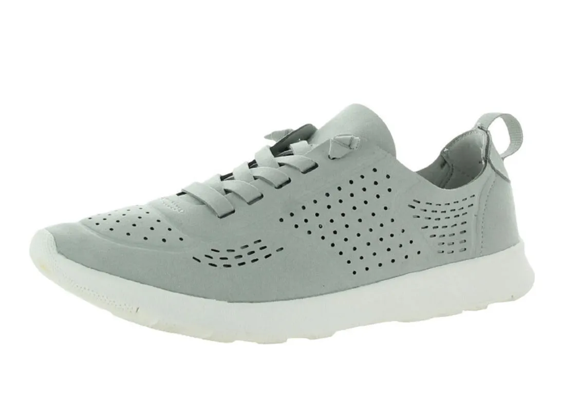 Light grey slip on sneakers