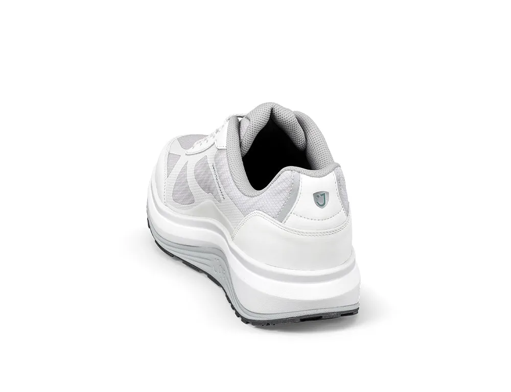 Mens Wave Wide-Fit Cancun II White Grey Trainers