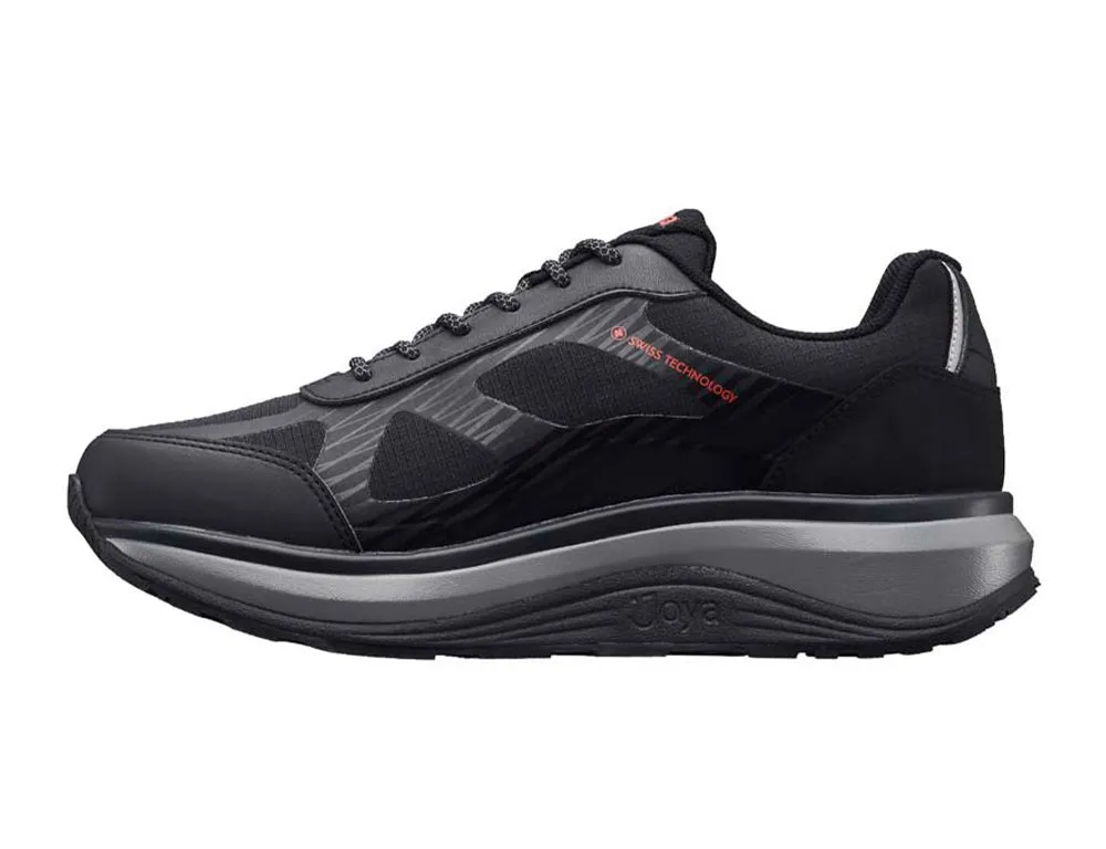 Mens Wave Wide-Fit Waterproof Cancun II Black Trainers