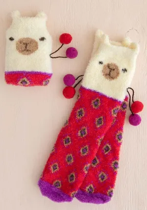 Natural Life: Llama Cozy Sock