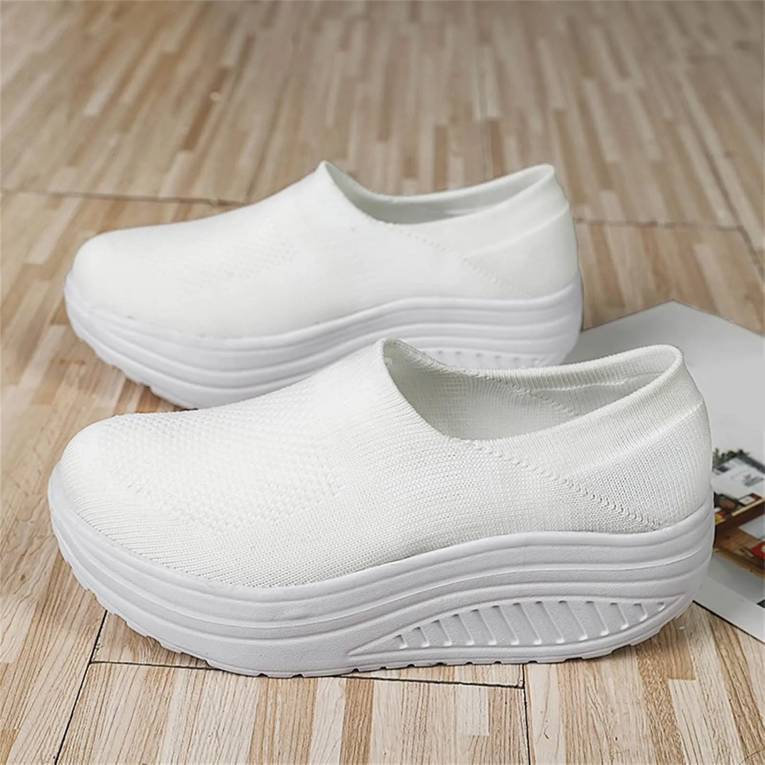 Orthopedic Casual Loafers for Women Slip On Walking Shoes with Arch Support Comfortable Sneakers Plantar Fasciitis Relief Foot Pain Diabetic Feet