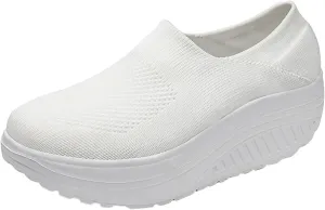 Orthopedic Casual Loafers for Women Slip On Walking Shoes with Arch Support Comfortable Sneakers Plantar Fasciitis Relief Foot Pain Diabetic Feet