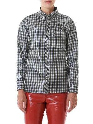 Polished Button-Down Shirt (GP17SS-SH03-WHITE-YELLOW)