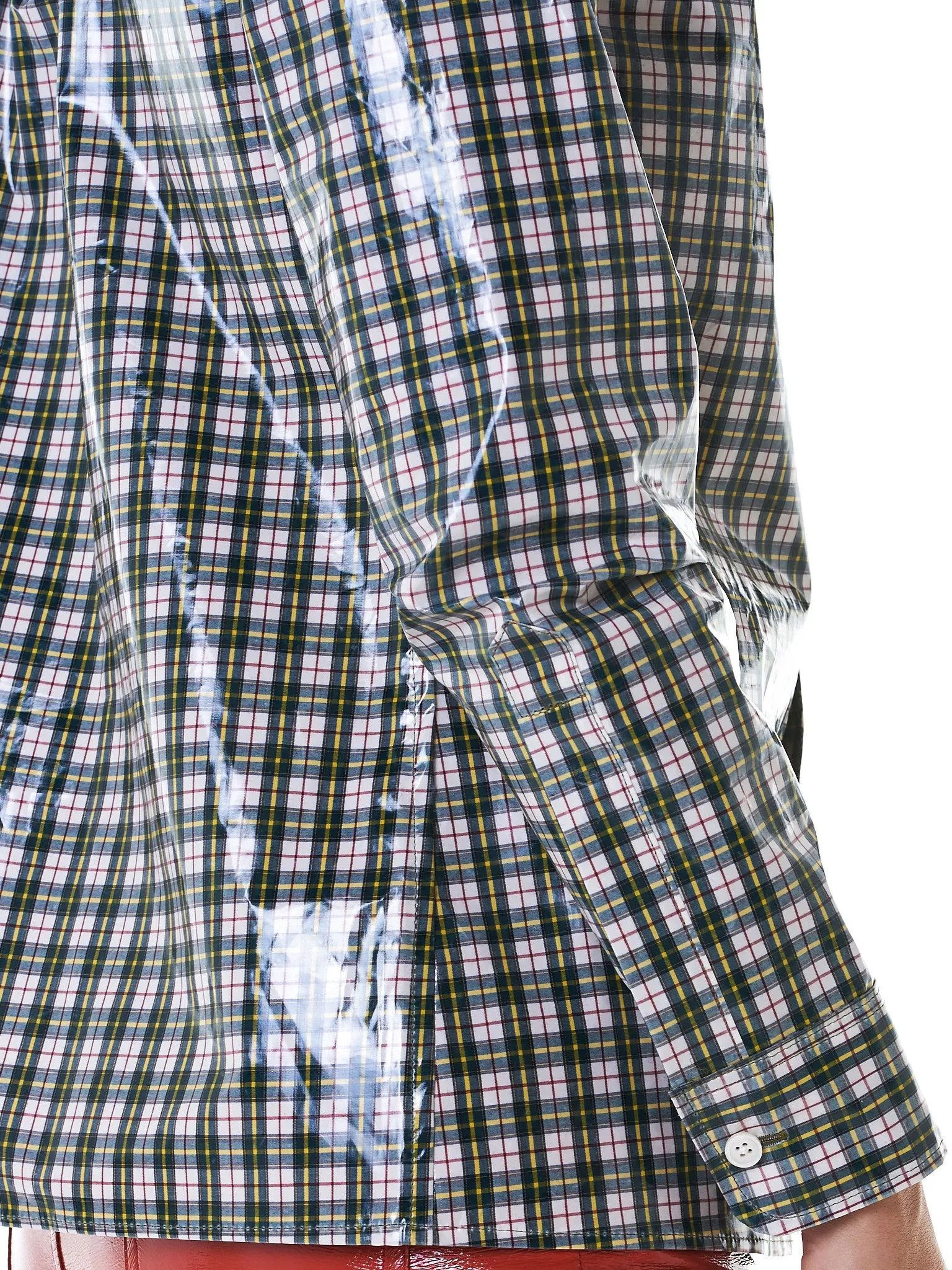 Polished Button-Down Shirt (GP17SS-SH03-WHITE-YELLOW)