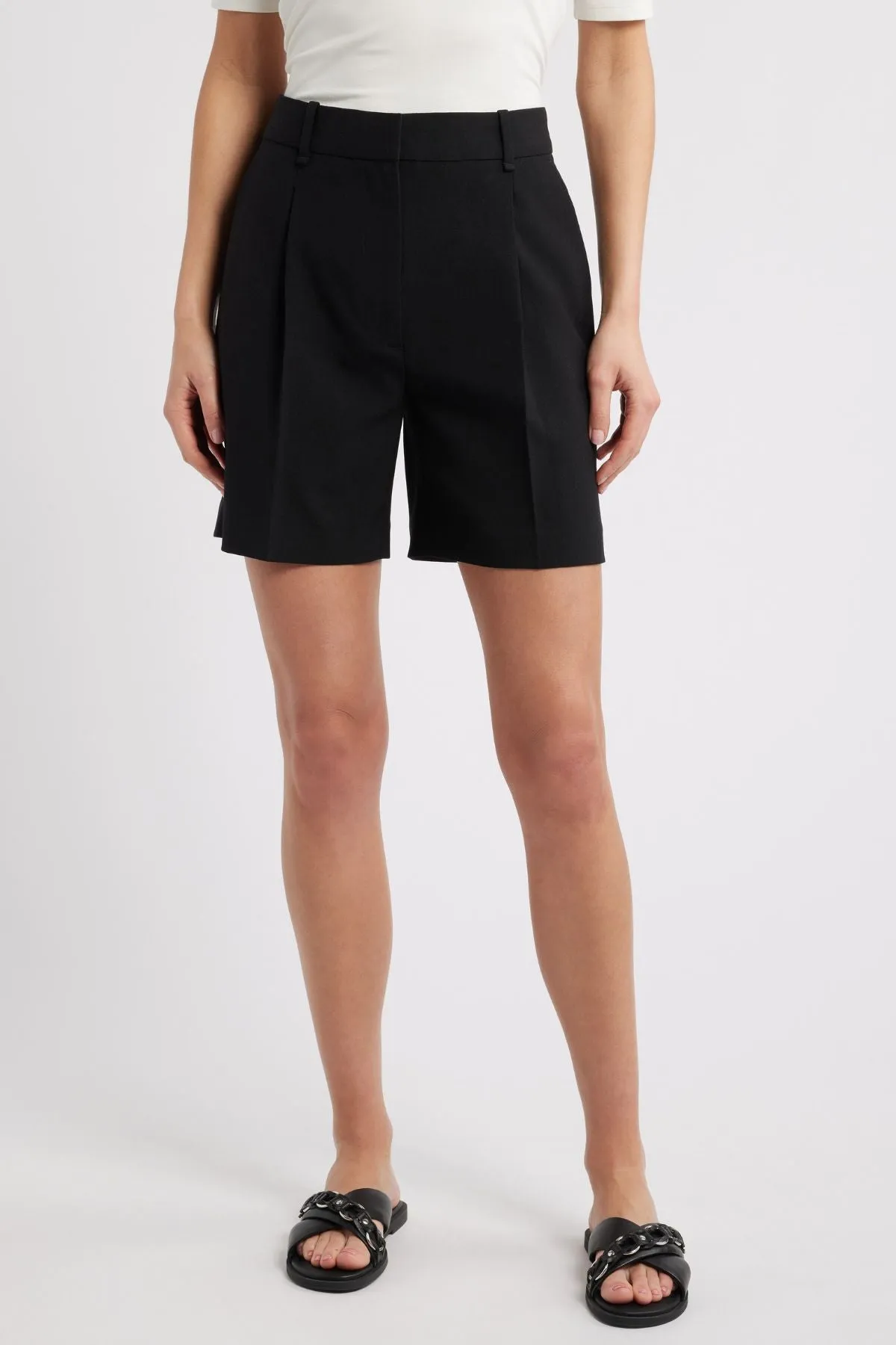 Rag & Bone Irina Wool Short - Black