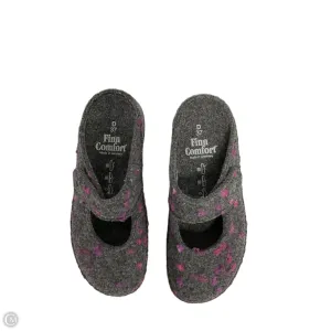 Shoes Flats By Finn Comfort In Grey & Purple, Size: 6.5