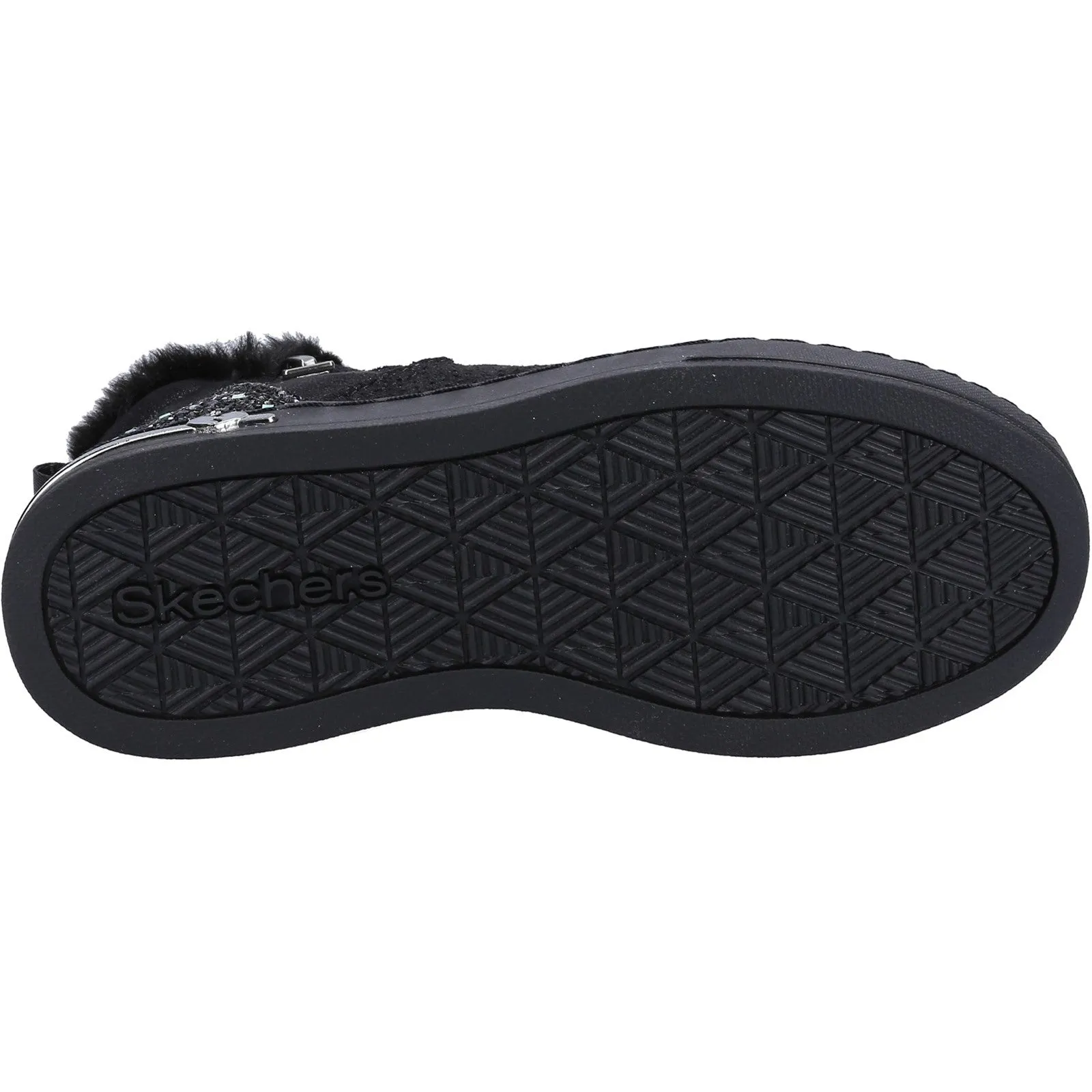 Skechers Girls Shoutouts Cozy Boots - Black