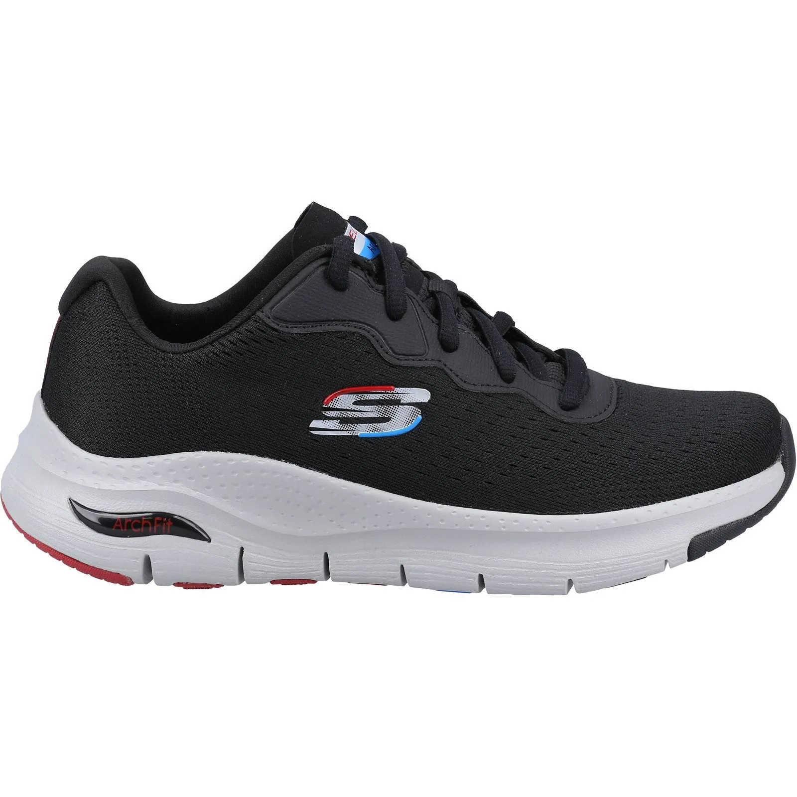 Skechers Mens Arch Fit Trainers - Black