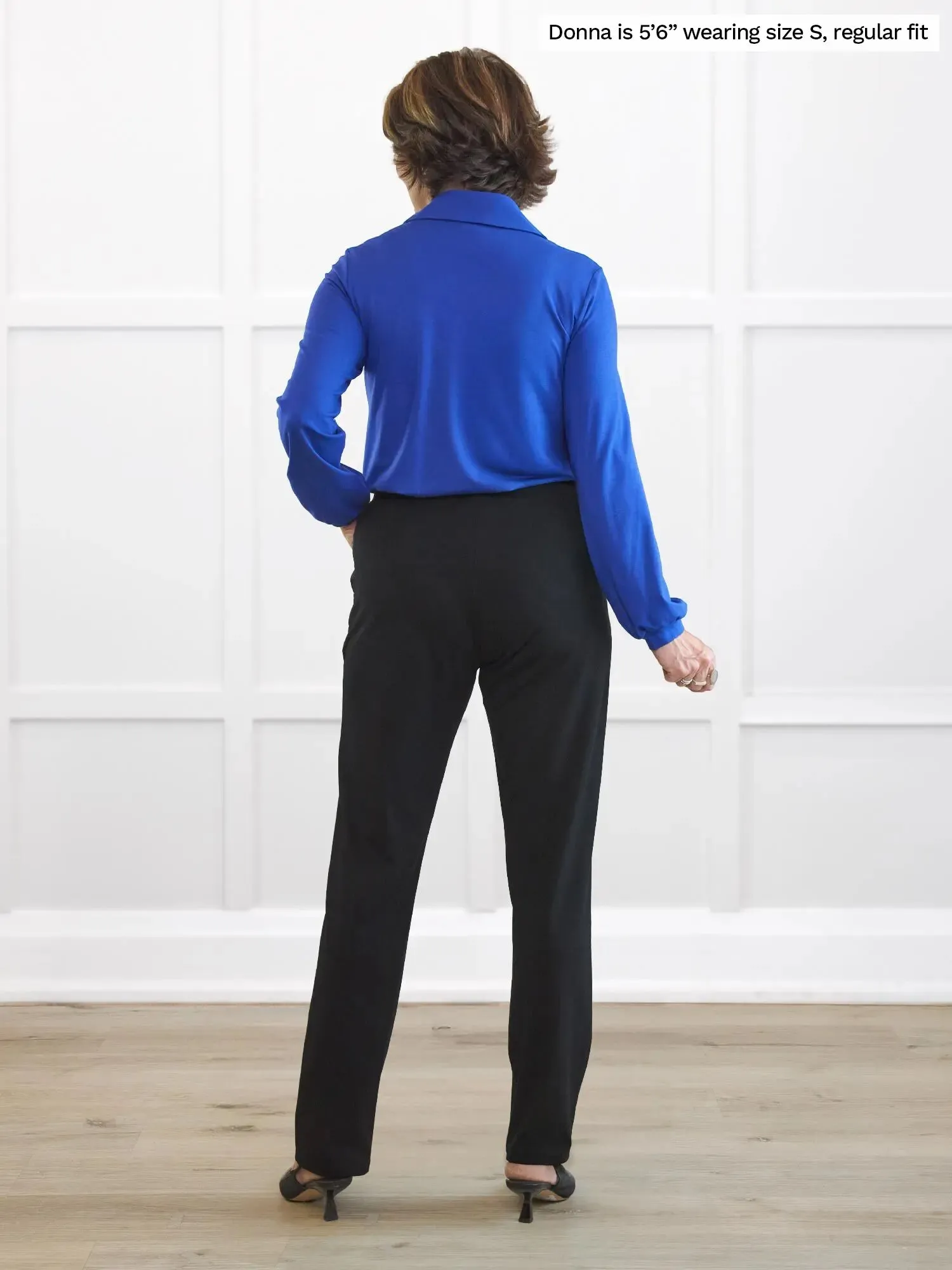 Tibby high waisted straight leg pant