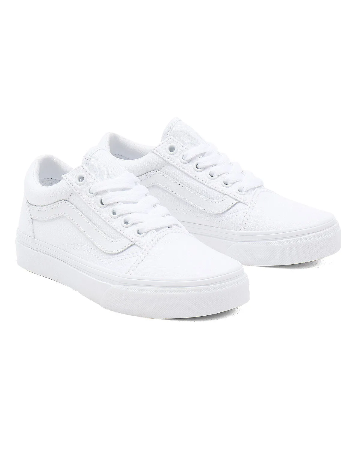 VANS Kids Old Skool Trainers - True White