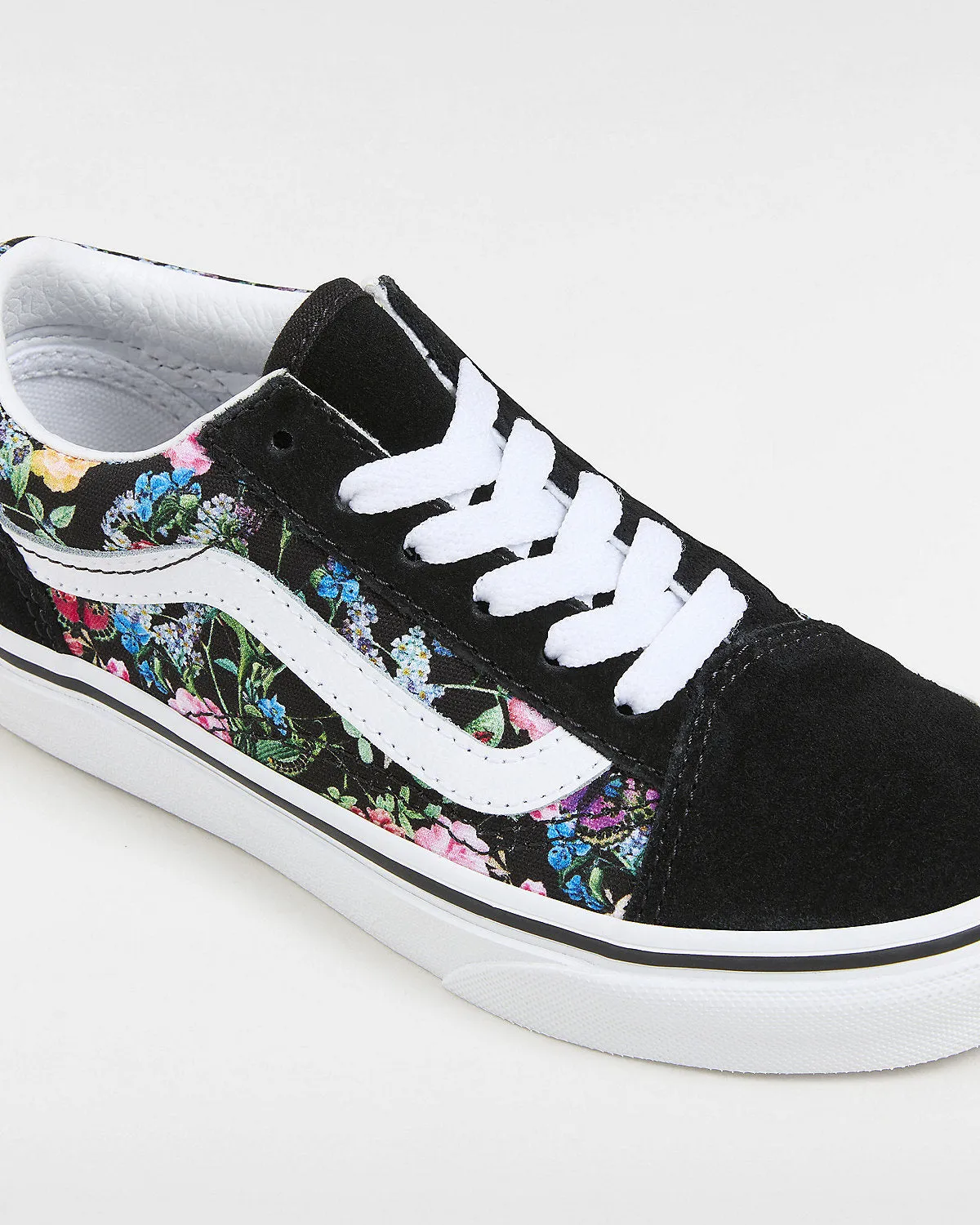 VANS Kids Old Skool Wild Bouquet Trainers - Black
