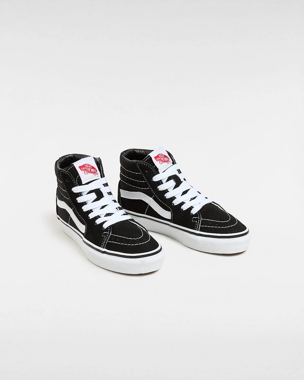 VANS Kids Sk8-Hi Trainers - Black / White