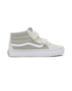 VANS Kids Sk8-Mid Reissue V Trainers - Natural Block True White