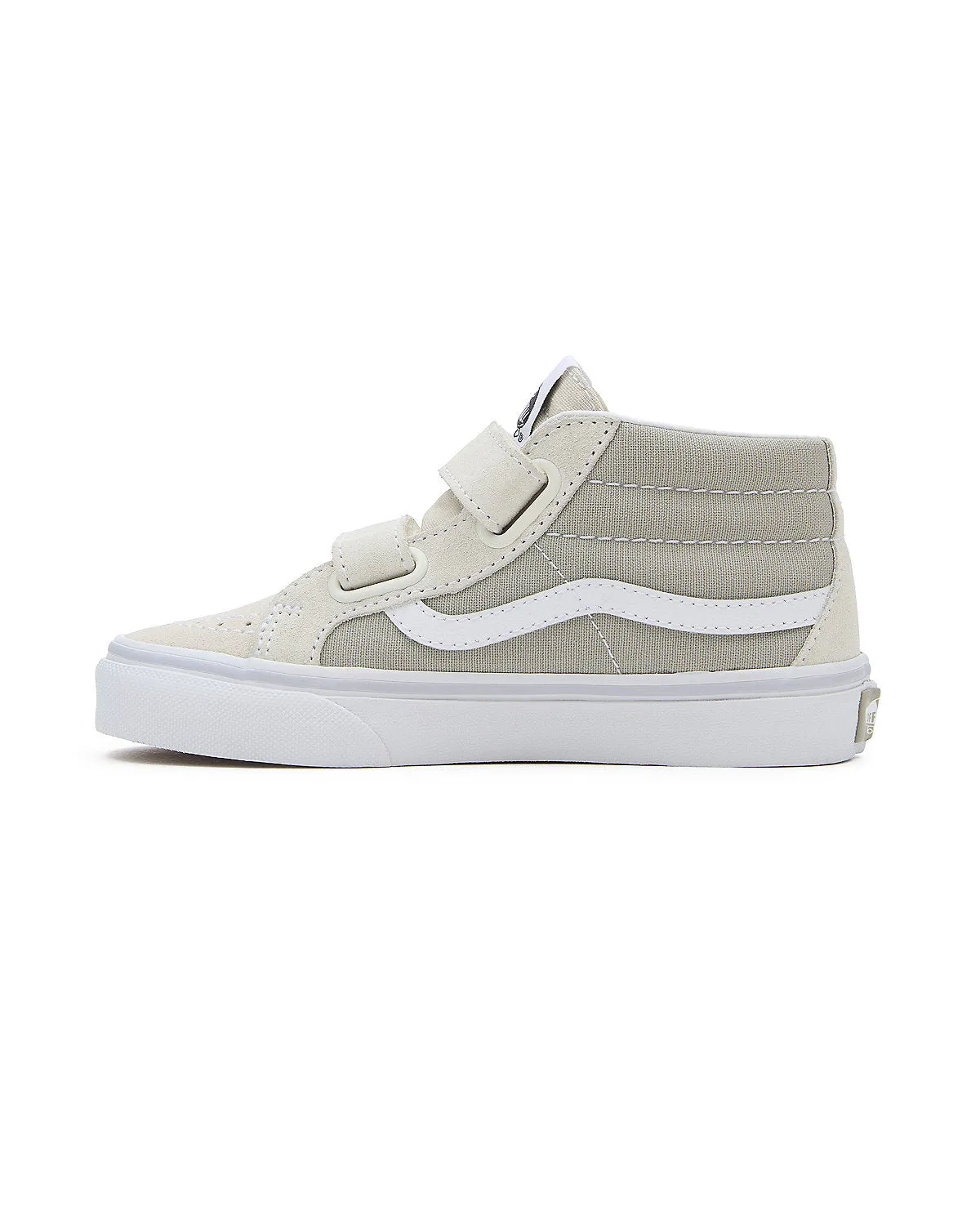 VANS Kids Sk8-Mid Reissue V Trainers - Natural Block True White