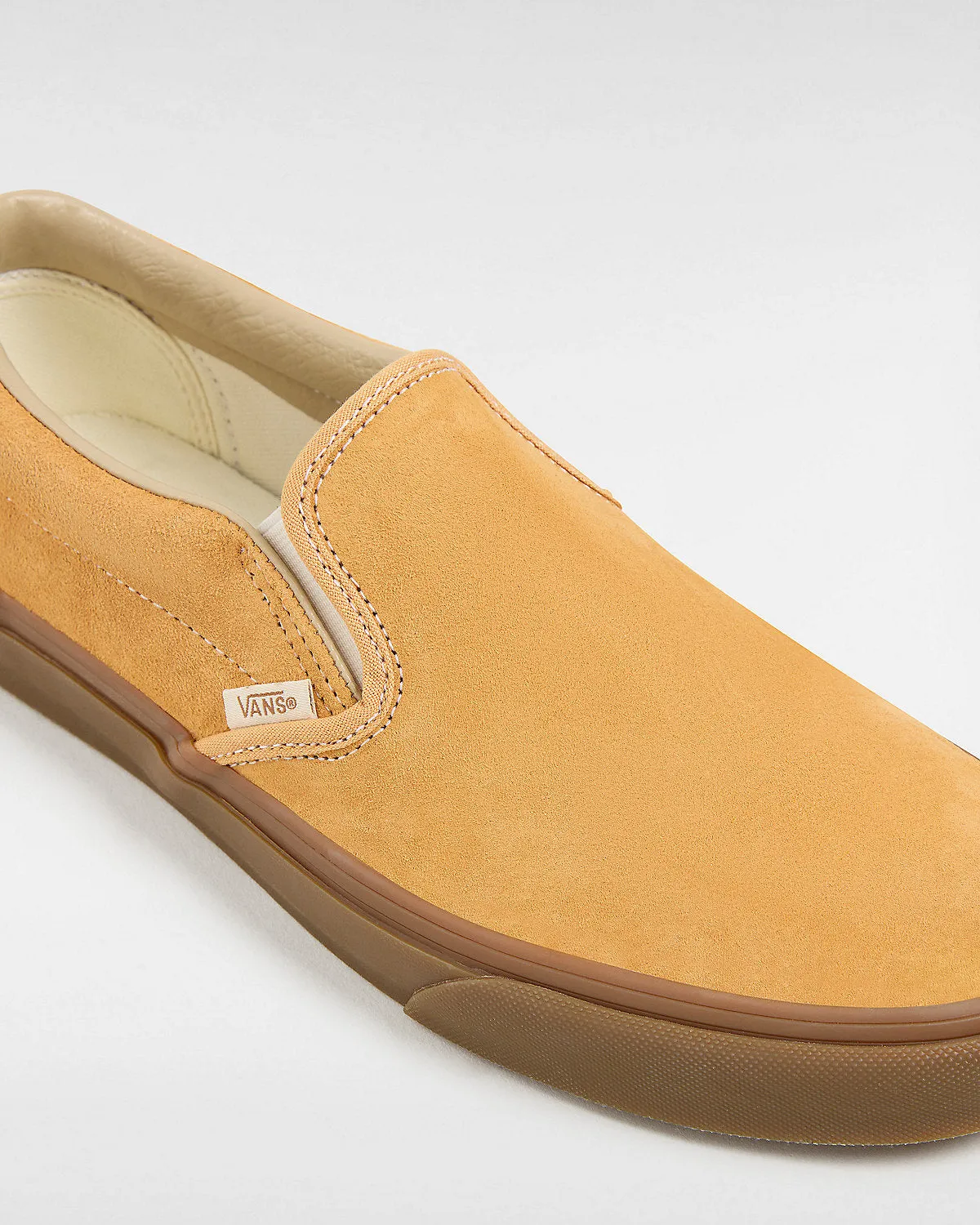VANS Unisex Classic Slip-On Pig Suede Trainers - Antelope Brown