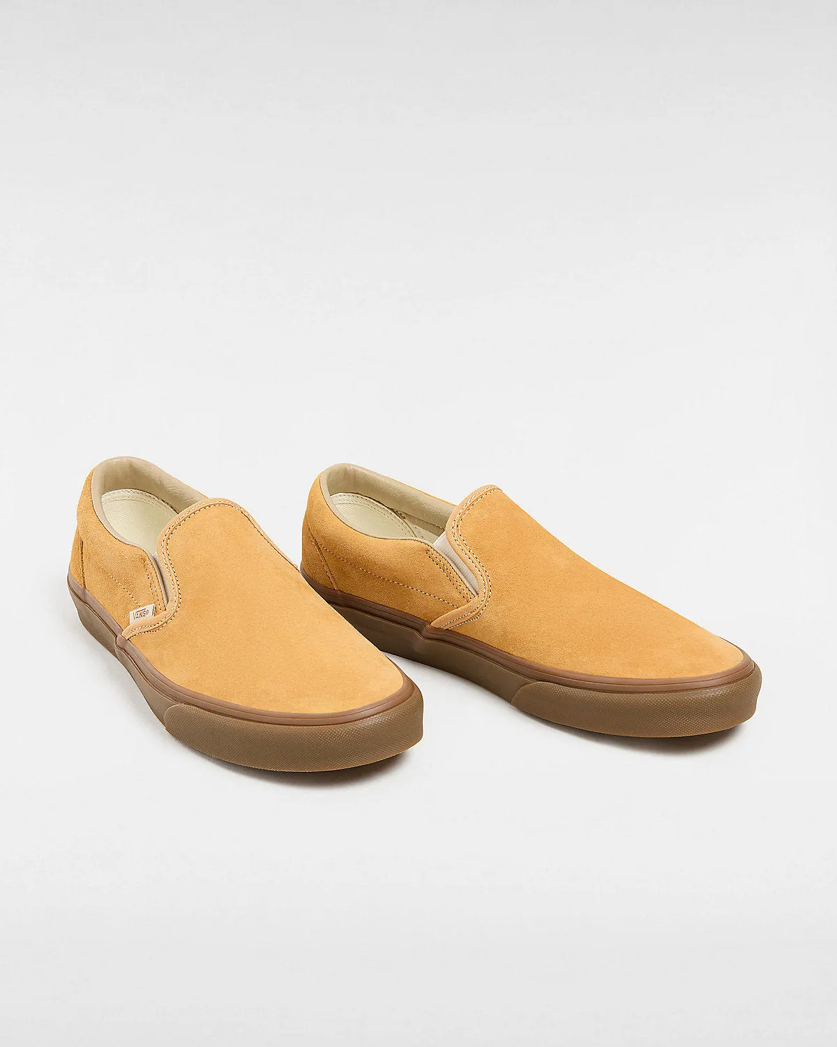 VANS Unisex Classic Slip-On Pig Suede Trainers - Antelope Brown