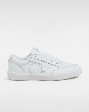 VANS Unisex Lowland ComfyCush Leather Trainers - True White