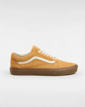 VANS Unisex Old Skool Pig Suede Trainers - Antelope Brown