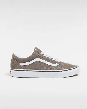 VANS Unisex Old Skool Trainers - Bungee Cord Grey