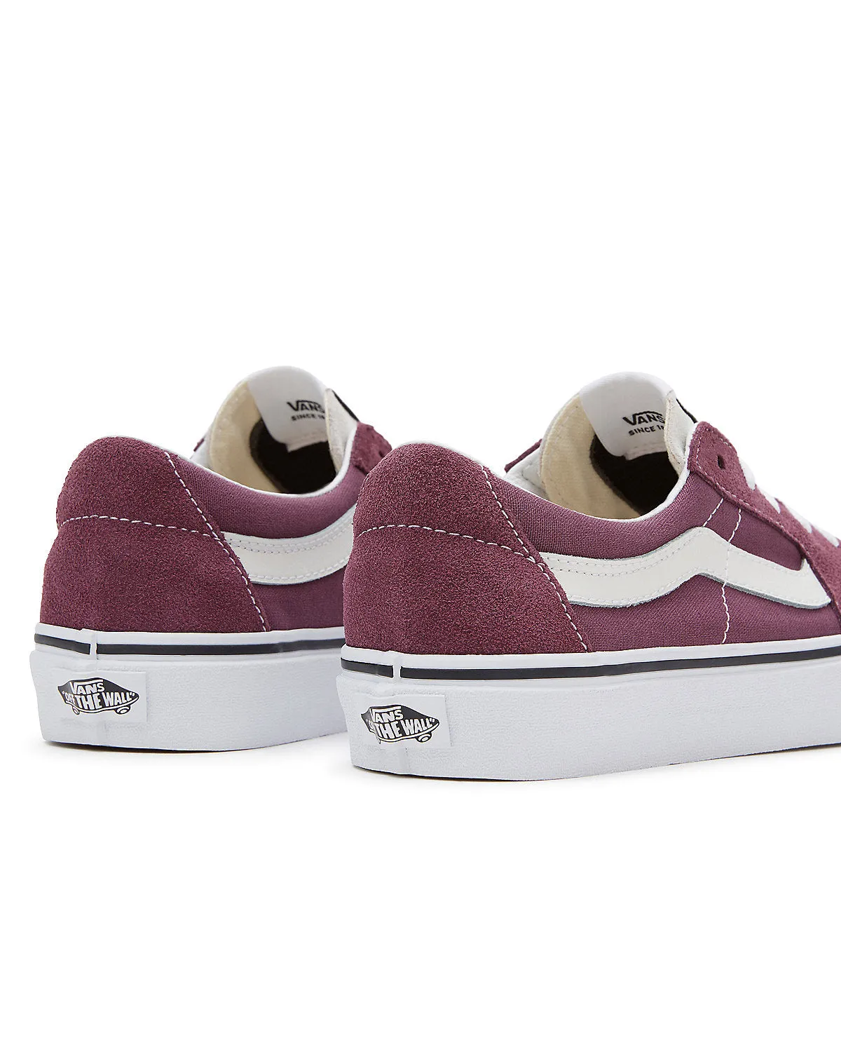 VANS Unisex Sk8-Low Vacation Casuals Trainers - Plum
