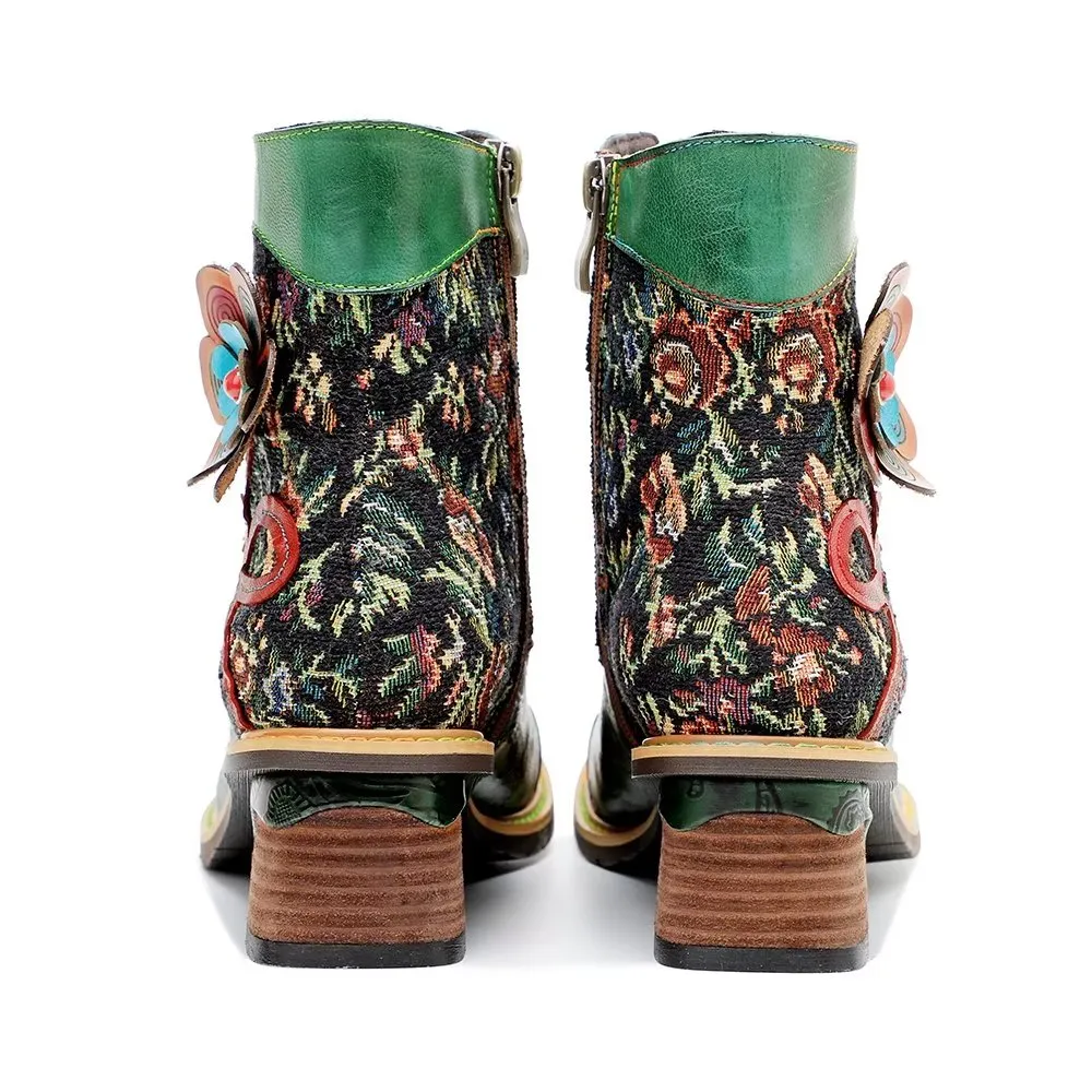 Veltique Chic Ankle Zippers