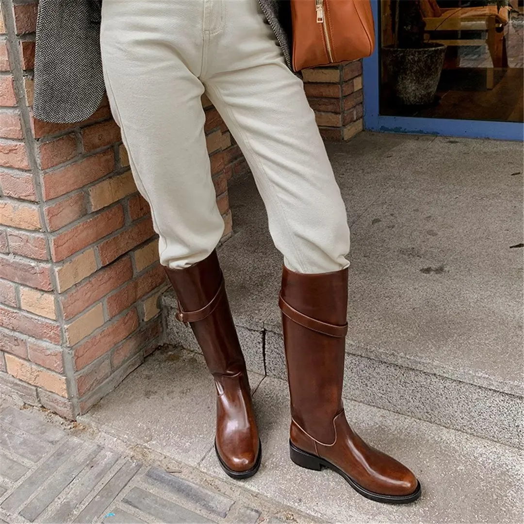 Veltique Chic Glide Boots